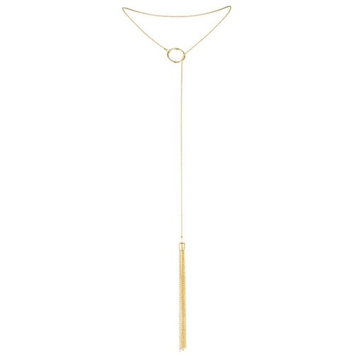 Bijoux Indiscrets ogrlica Magnifique Tickler, zlatna Cijene