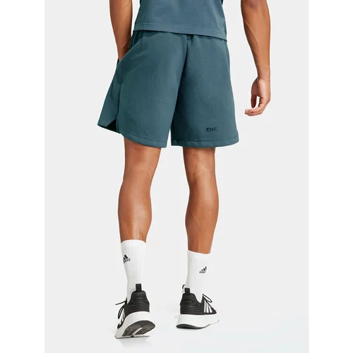 Adidas Športne kratke hlače Z.N.E. Premium IS8359 Zelena Loose Fit