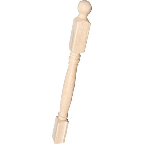 X steber za stopni&amp;scaron;čno ograjo (1000 x 80 x 80 mm, hrast, za notranje prostore) Slike