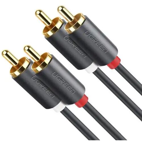 Ugreen 2RCA (činč) na 2RCA (činč) kabel 5m (črn), (20627731) Cene