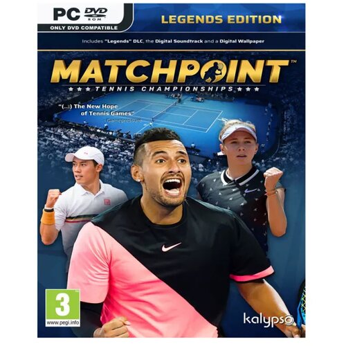 Kalypso Media PCG Matchpoint: Tennis Championships - Legends Edition Slike