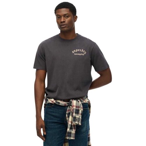 Superdry siva mu&amp;scaron;ka majica Slike