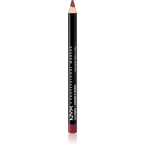 NYX Professional Makeup Slim Lip Pencil natančni svinčnik za ustnice odtenek Plush Red 1 g Cene