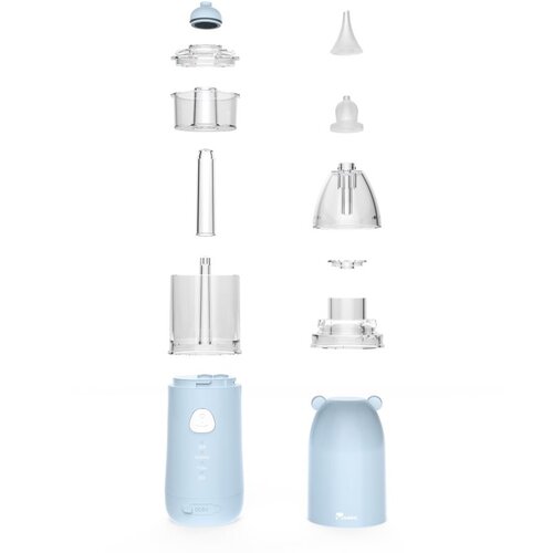Momini Automatic Irrigator And Aspirator 2 in 1 NanoFlush aspirator za či&amp;scaron;čenje nosu električna 1 kos Slike