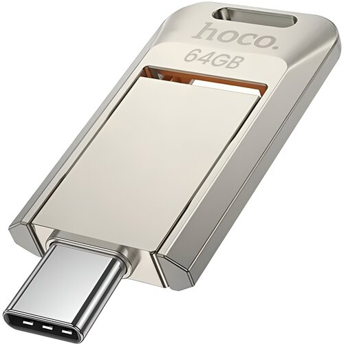 Oem Hoko, USB / USB-C ključ 64 GB za hiter prenos 150MB / s z vrtljivim dizajnom, Srebrna, (5000213756) Cene