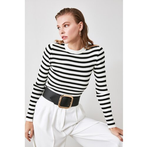 Trendyol Ženski pulover Striped Slike