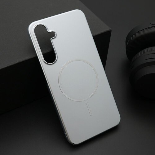  Maska PURE MATTE MagSafe za Samsung A556B Galaxy A55 5G/ srebrna Slike