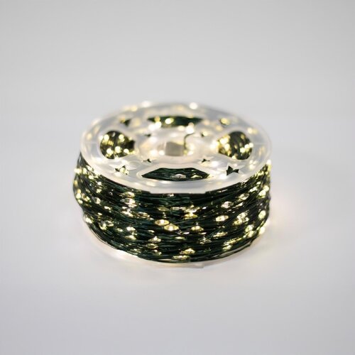  LED spoljni niz 1500xLED/230V, 8 funkcija, 153 m, IP44, topla bela + daljinski upravljač Slike
