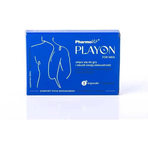 PharmoVit Erekcijske Tablete Playon For Men 2/1