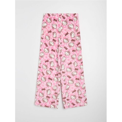 Sinsay Flis hlače wide leg Hello Kitty Cijene
