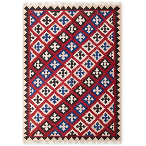 Hanse Home Rdeča obojestranska ročno tkana volnena preproga 200x290 cm Kamal Rami &amp;ndash; Nouristan Slike