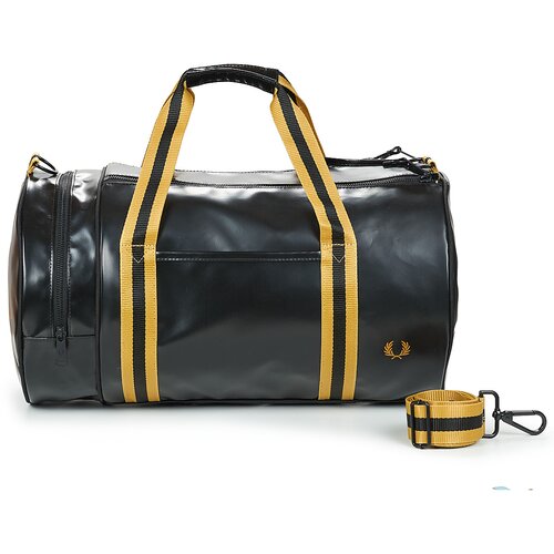 Fred Perry TIPPED CLASSIC BARREL BAG Crna Slike