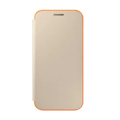 Samsung Galaxy A3 2017 Neon Flip Cover Gold Slike