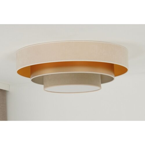  Duolla - LED plafonsko svetlo LUNETA LED/26W/230V &amp;Oslash; 60 cm 4000K krem/zlatna Slike