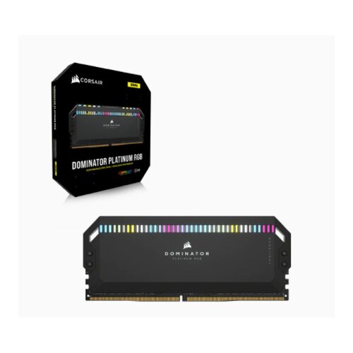 Corsair DOMINATOR PLATINUM RGB 32GB (2x16GB) DDR5 5200MHz PC5-41600 CL36, 1.25V Slike