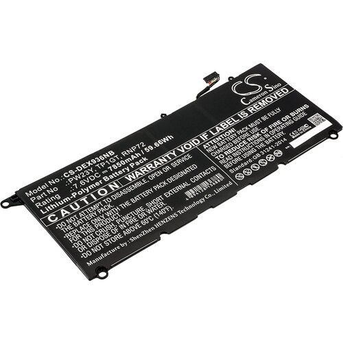  baterija za dell xps 13 9360, 7850 mah Slike