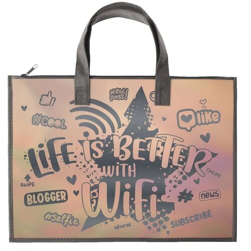 Sazio SB05, torba za blok 5, devojčice, fashion wifi B2C00098 Cene