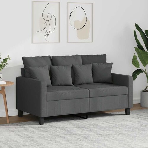  Dvosjed od tkanine tamnosivi 120 cm Cene