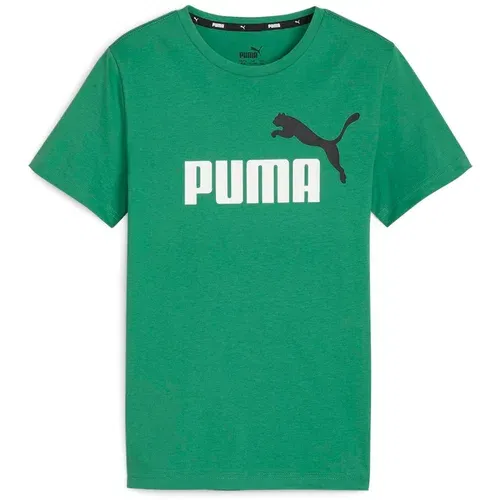 Puma Majica 'Essential' zelena / crna / bijela