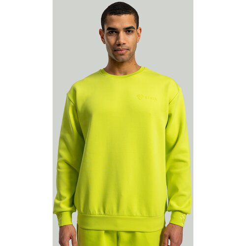 STRIX Mu&amp;scaron;ka dukserica Relaxed Chartreuse Slike