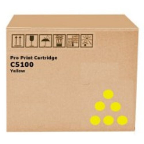 Ricoh C5100 Y (828226) rumen, originalen toner Slike