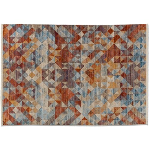 XXXL tkana preproga mystik 70/140 cm tkano oranžna, rdeča, turkizna Slike