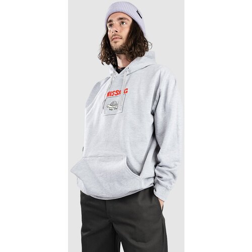 A-Lab Jerry Pulover s kapuco grey heather Slike