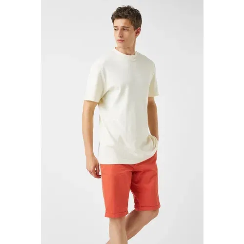 Koton Men's Red Cotton Sort