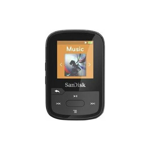 Sandisk MP3 Player 16GB Clip Sports Plus 67637, Black mp3 plejer Slike
