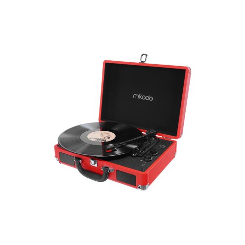  Gramofon Mikado Nostalgia MN-P317 Red Turntable + Rca + Bluetooth Supported Music Box, 23651 Cijene