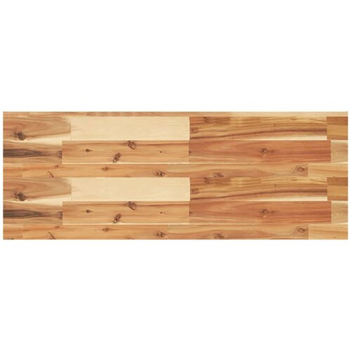 Maison Chic Viseča Polica - Stenska polica 100x30x4 cm oljni premaz trden akacijev les, (21793851) Slike