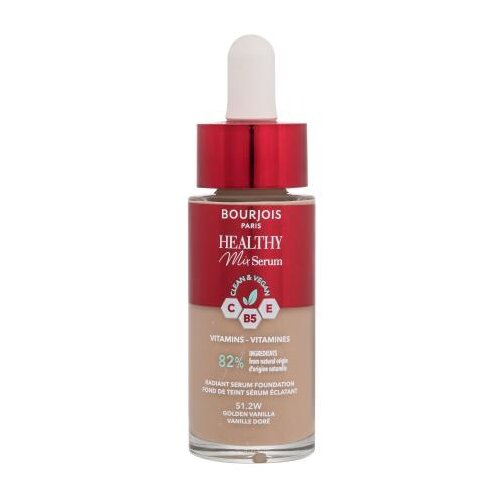 Bourjois Healthy Mix Clean & Vegan Serum puder 30 ml Odtenek 51.2w golden vanilla Cene