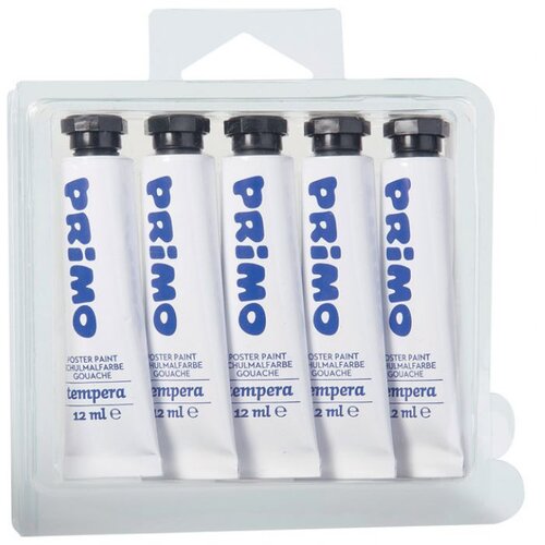 Boja TEMPERA 12ML ALUMINIJSKA TUBA PK5 PRIMO 440TRA100 BIJELA BLISTER Cijene