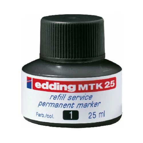  Refil za permanent markere E-MTK 25, 25ml Edding crna Slike