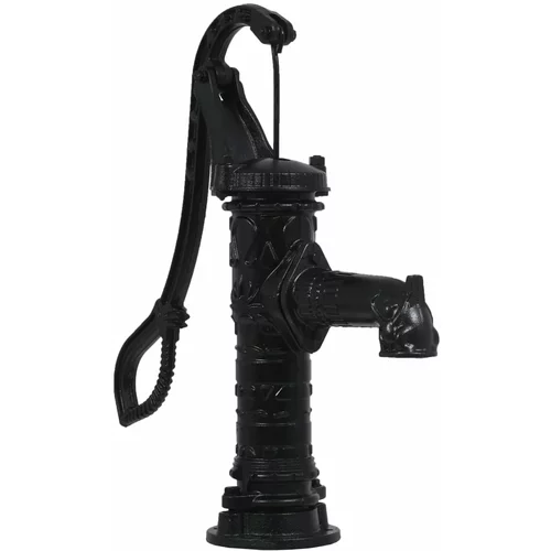 vidaXL Vrtna ručna pumpa za vodu od lijevanog željeza