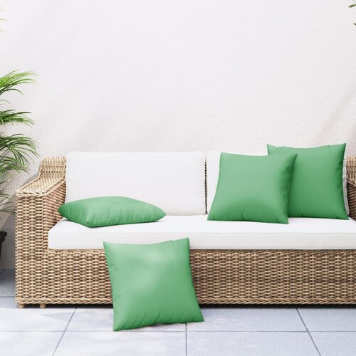  Jastuci za sofu 4 kom zeleni 60 x 60 cm od tkanine Cijene