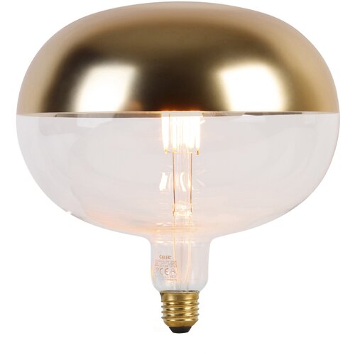 Calex E27 zatemnitvena LED svetilka naglavno ogledalo zlata 6W 360 lm 1800K Cene