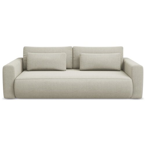 Makamii Bež sklopiva/s prostorom za odlaganje sofa 238 cm Kapua – Cijene