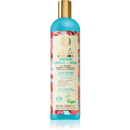 Natura Siberica Limonnik, Ginseng & Biotin krepilni balzam proti izpadanju las 400 ml Cene