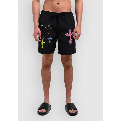 Ninth Hall 18" Crosses Boardshorts black / multi Cene