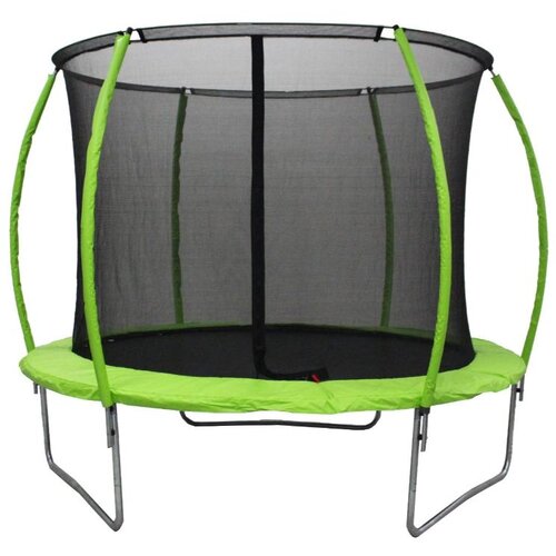LEGONI Trampolin SPACE sa za&scaron;titnom mrežom 305 cm , zeleni Cijene