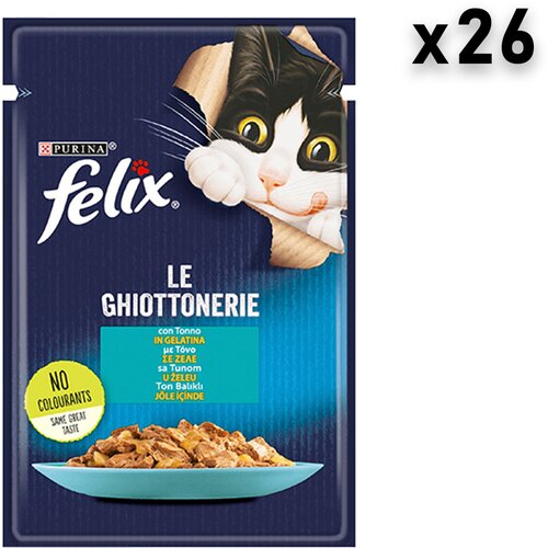 Felix sos za mačke, tuna, 26x85g Slike