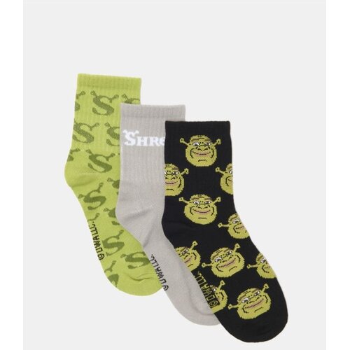 Sinsay Čarape s pamukom, pakiranje od 3 para Shrek Cijene