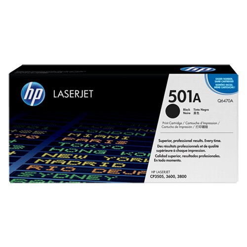 HP Toner Q6470A (črna), original Slike