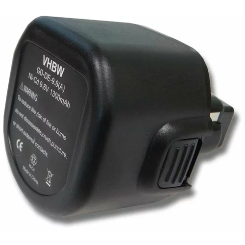 VHBW baterija za dewalt DW902 / DW955K / black &amp; decker CD9600K / PS3200, 9.6 v, 1.5 ah