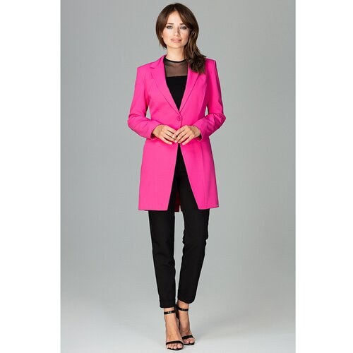 Lenitif Ženska jakna K497 crna pink Slike