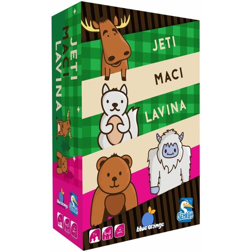 Asmodee Jeti, medvedek, lavina: družabna igra Slike