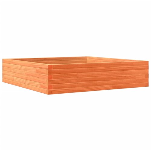  Vrtna sadilica vo&amp;scaron;tano smeđa 100x100x23 cm masivna borovina Slike