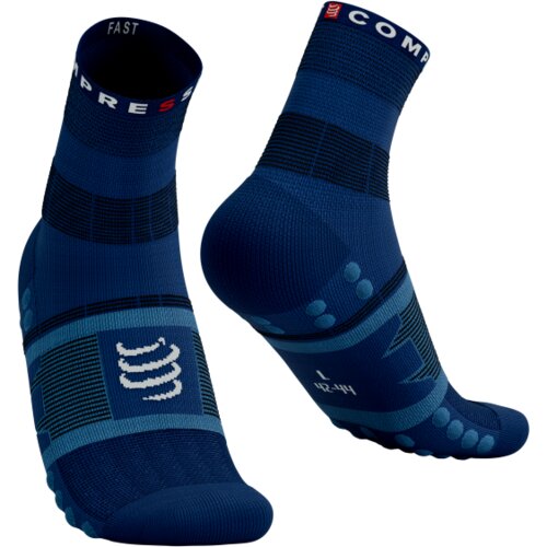 Čarape Compressport Fast Hiking Socks Estate Blue/Pacific Coast - T4 Cijene