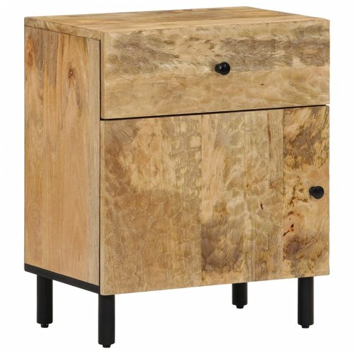  The Living Store Nočna omarica 50x33x60 cm trden mangov les - Nočna Omarica, (21503103) Cene
